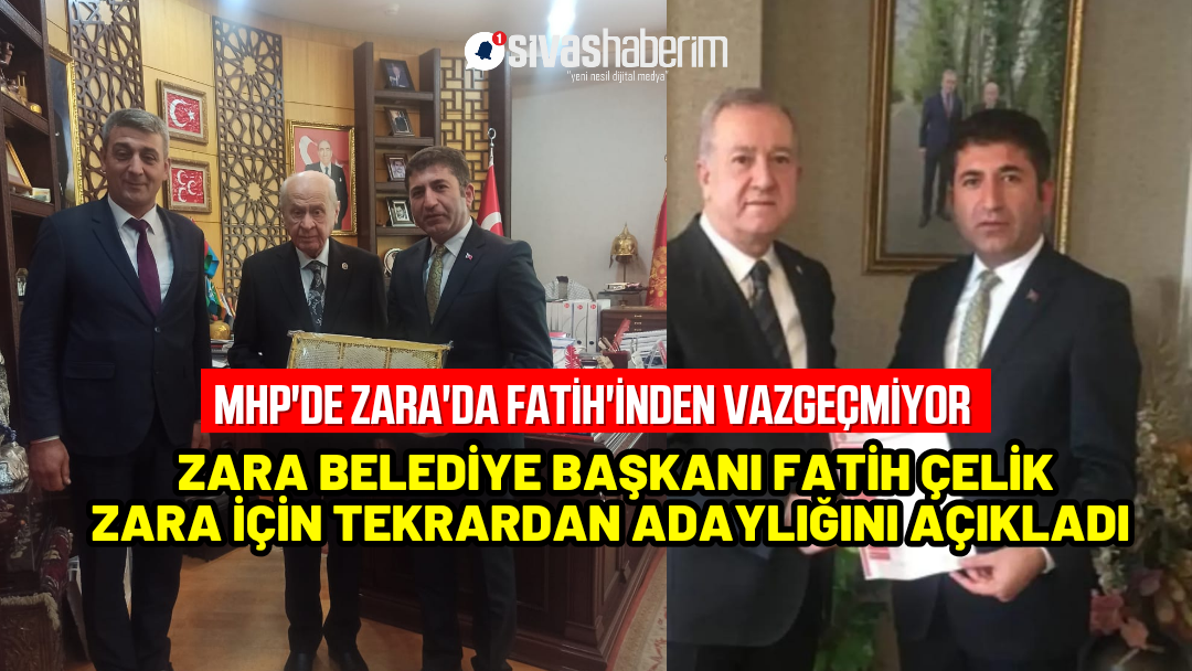 Zara Belediye Başkanı Fatih
