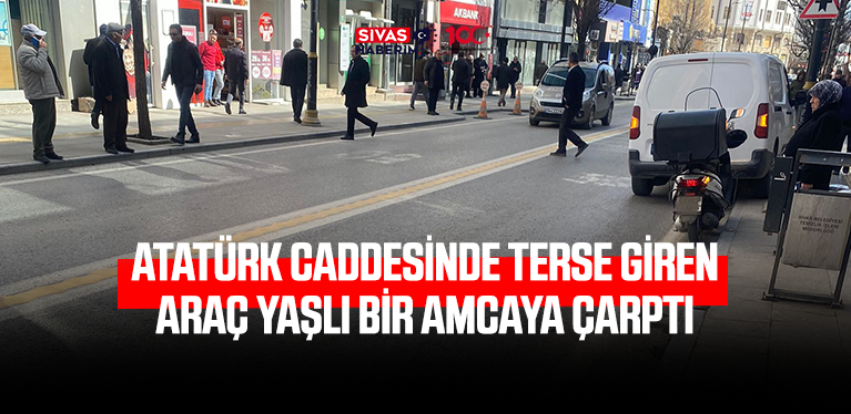 Atatürk Caddesinde Terse Giren