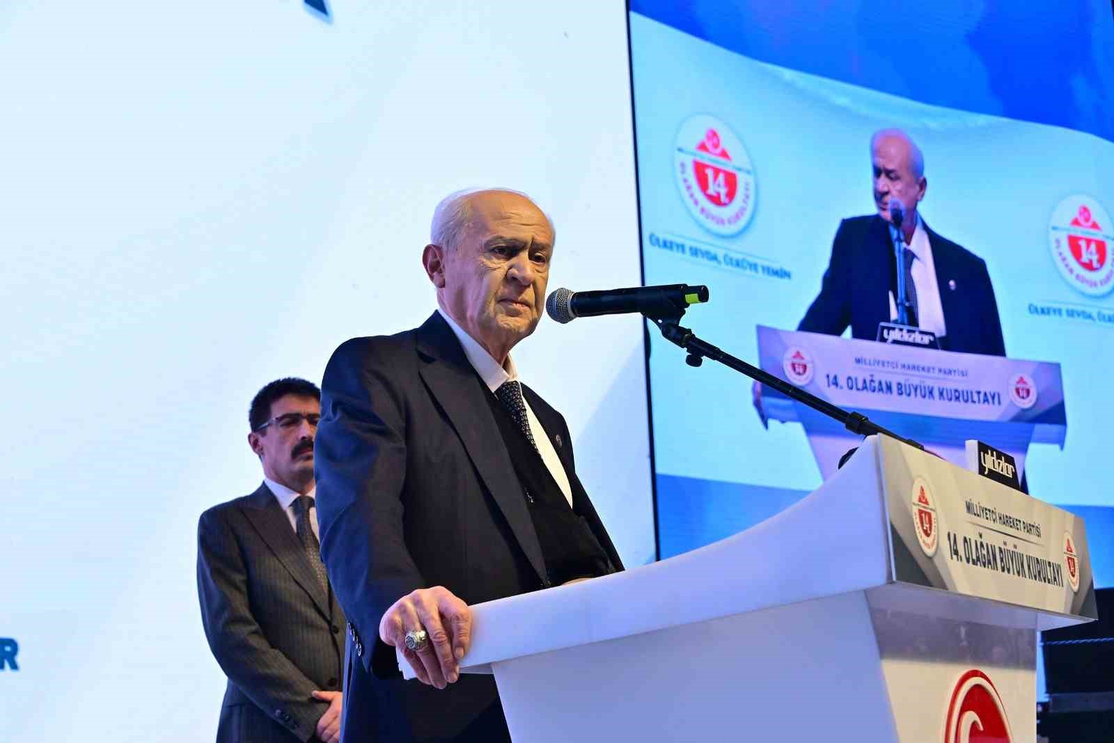 MHP Genel Başkanı Devlet Bahçeli’den Son Seçimim Diyen Erdoğan’a: Bizi Yanlız Bırakamazsın