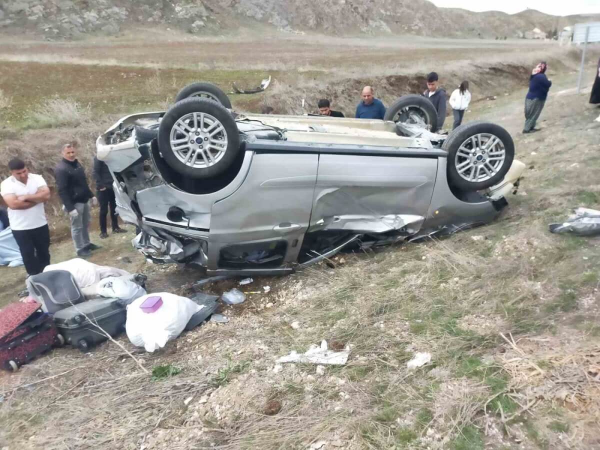 İmralı’da Bayram Tatili Yolunda Kaza 5 Kişi Yaralandı