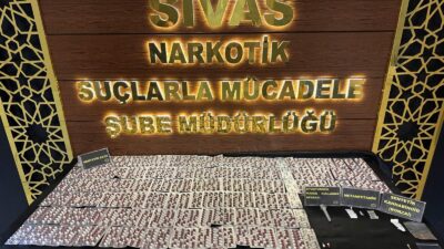 Sivas Emniyet Müdürlüğü Narkotik Suçlarla Şube Müdürlüğü Sivas'ta uyuşturucuya geçit