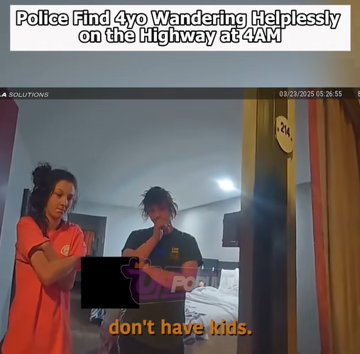 Police Find 4-Year-Old Wandering Alone on the Highway at 4AM