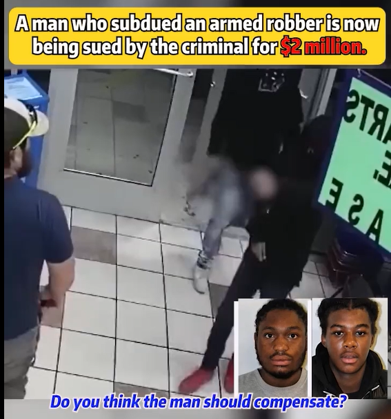 He Stopped an Armed Robbery — Now He is Being Sued for Millions
