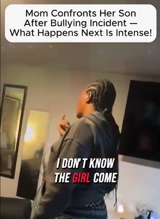 Mom Confronts Her Son After Bullying Incident — What Happens Next Leaves Everyone Speechless