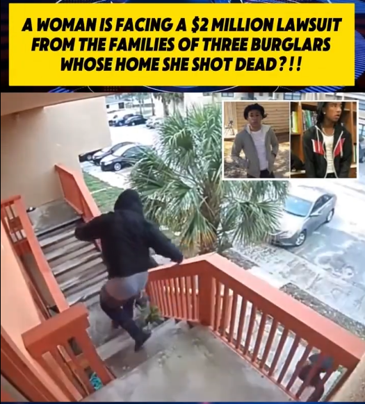 Homeowner Hit With $2 Million Lawsuit After Defending Her House From Alleged Burglars