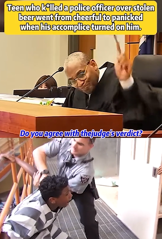 The Second It Hit Him – Teen’s Reaction Shifts as Sentence Is Read