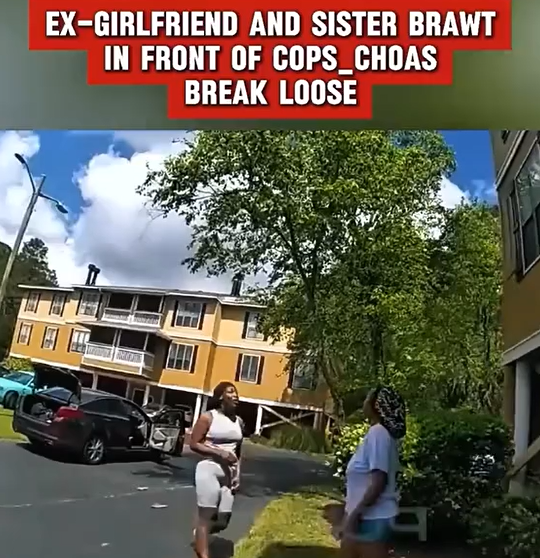 Ex-Girlfriend and Sister Throw Down in Front of Police — Total Chaos Ensues 