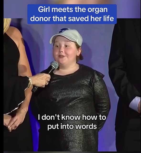 The Moment a Girl Meets the Donor That Gave Her a Second Chance