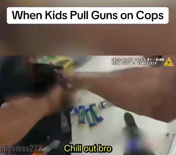 Teens Pull Guns on Police During Confrontation — Officers’ Swift Response Prevents Tragedy