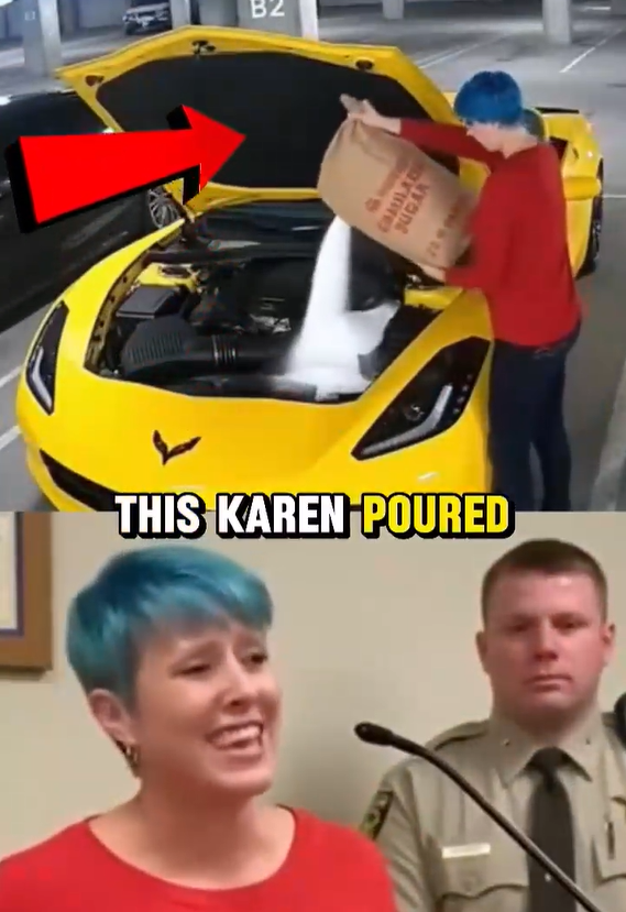 Karen DESTROYS $130,000 Luxury Corvette in SECONDS