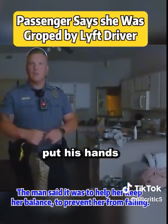 Passenger Accuses Lyft Driver of Groping During Ride Home