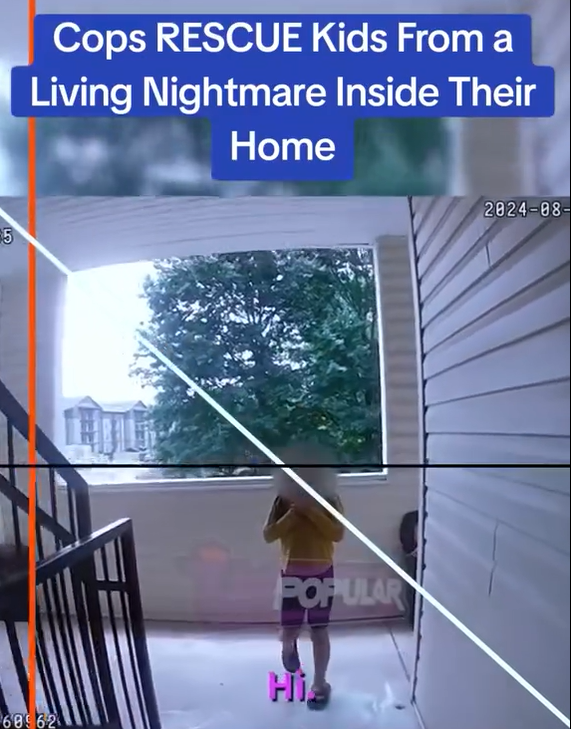 Cops Rescue Kids From a Living Nightmare Inside Their Own Home — What They Discovered Will Break Your Heart