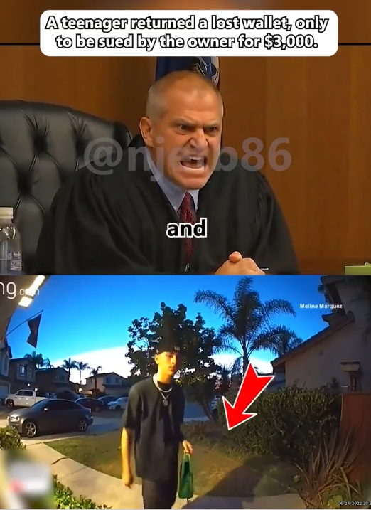 Teen Returns Lost Wallet — Then Gets Hit With a $3,000 Lawsuit That Stuns the Judge!