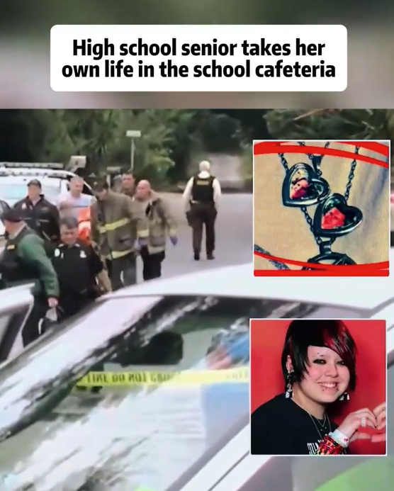 High school senior takes her own life in the school cafeteria