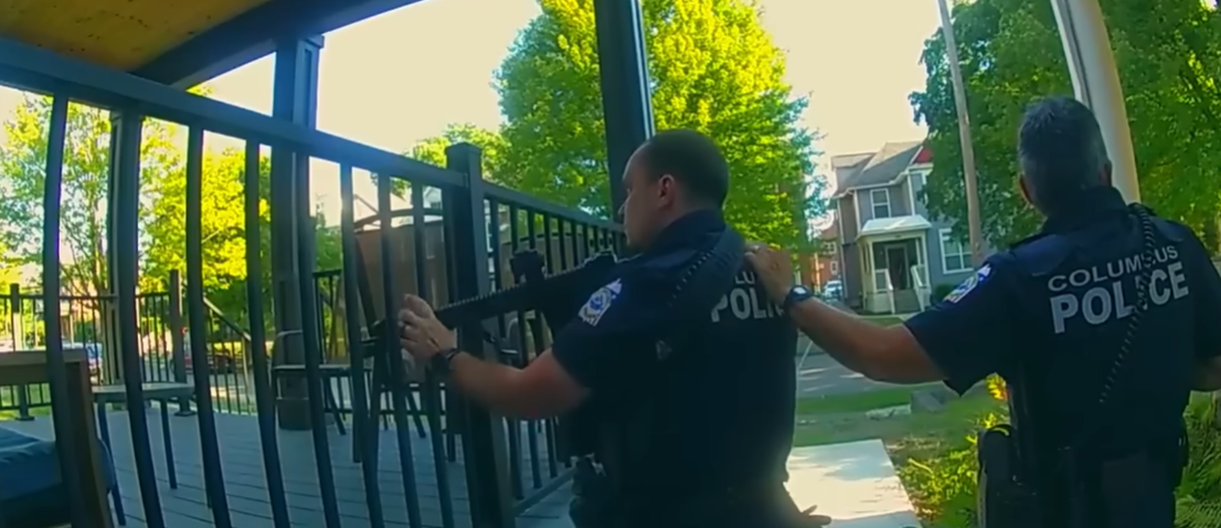 Armed Suspect Lures Police Into Ambush