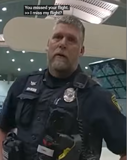 Passenger’s Claims Challenged by Footage During Flight Disruption