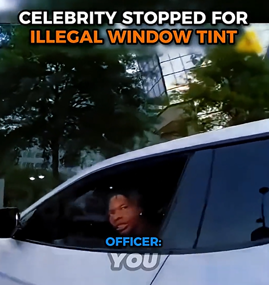 Officer Conducts Traffic Stop on Lil Baby