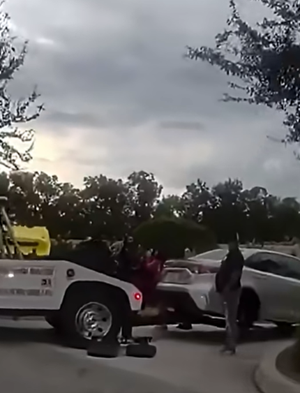 Mother Reacts as Police Detain Her Daughter in Chaotic Scene