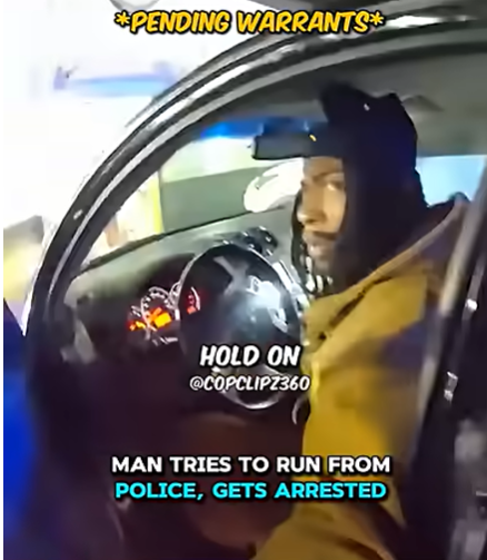 Man Tries to Escape Police but It Ends Quickly 😳