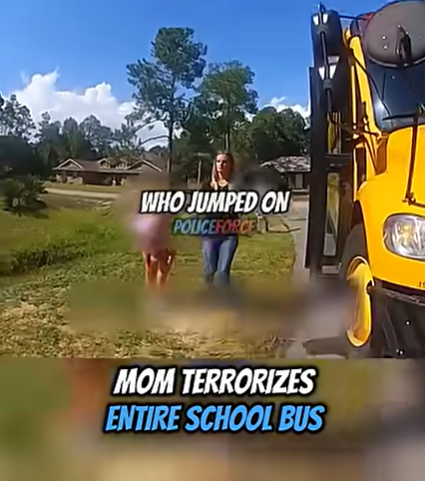 Mom Sparks Chaos on School Bus 😳