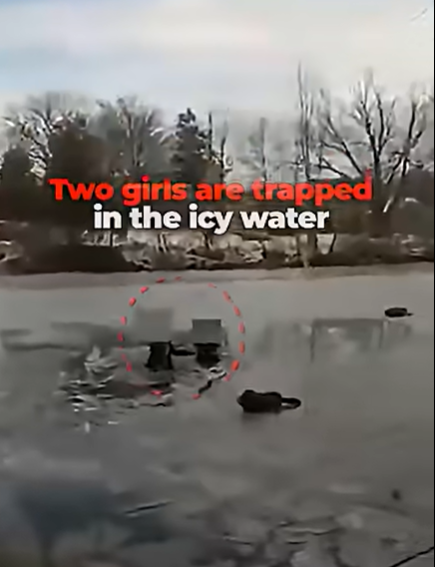 These Girls Fell Through the Ice Then Cops Did the Unthinkable… 🤯
