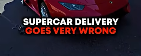 Luxury Car Damaged During Shipping Process 😳