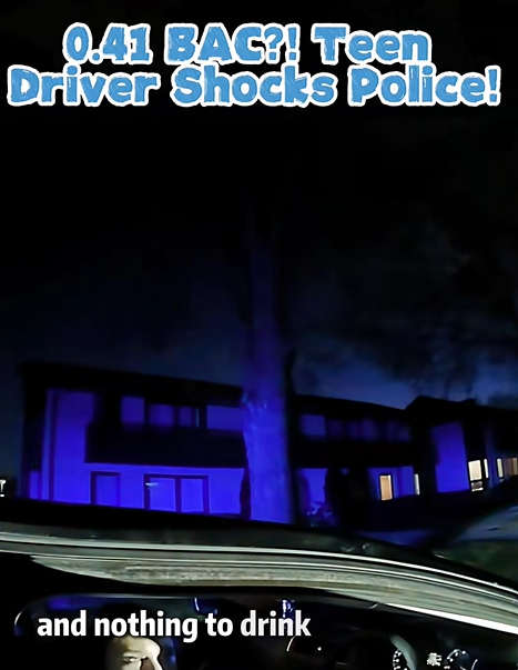 Teen Driver Leaves Police Surprised at the Scene