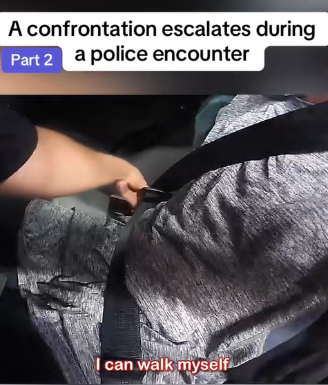 A Confrontation Escalates During a Police Encounter