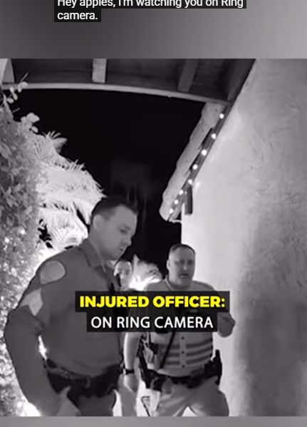 Officer leaves his teammates stunned