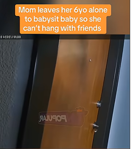 Mother Leaves Young Child in Charge of Baby