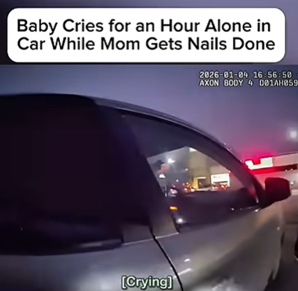 Baby Left in Car Sparks Concern While Mom Is Inside Salon