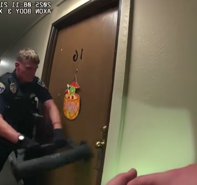 The police did not expect what was about to happen