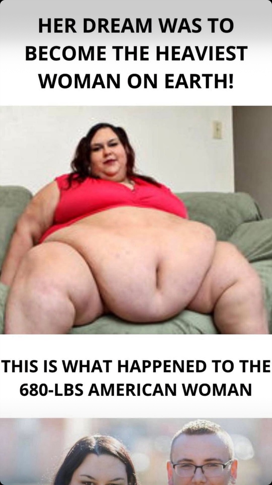 She Wanted to Become the Heaviest Woman in America — Years Later, Her Story Took a Turn No One Expected…