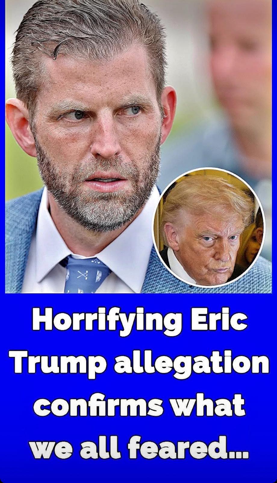Eric Trump Breaks Silence on Shocking Claims — Americans Demand the Full Truth