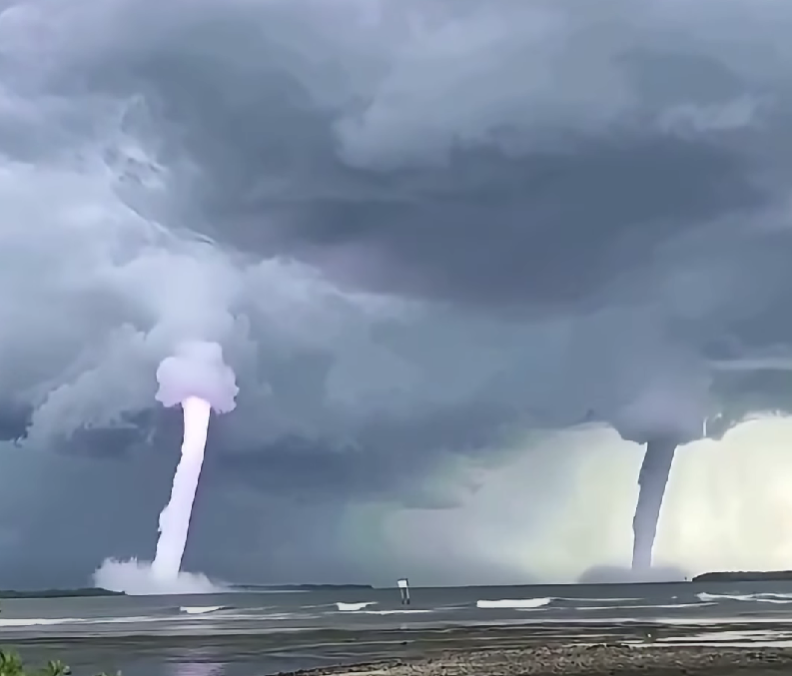 Two marine storms just occurred minutes ago near… See more