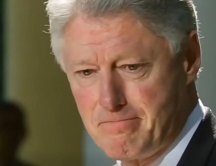 Bill Clinton admits that she tested positive
