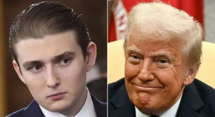 BARRON TRUMP ADMITS THAT HE TESTED POSITIVE FOR…